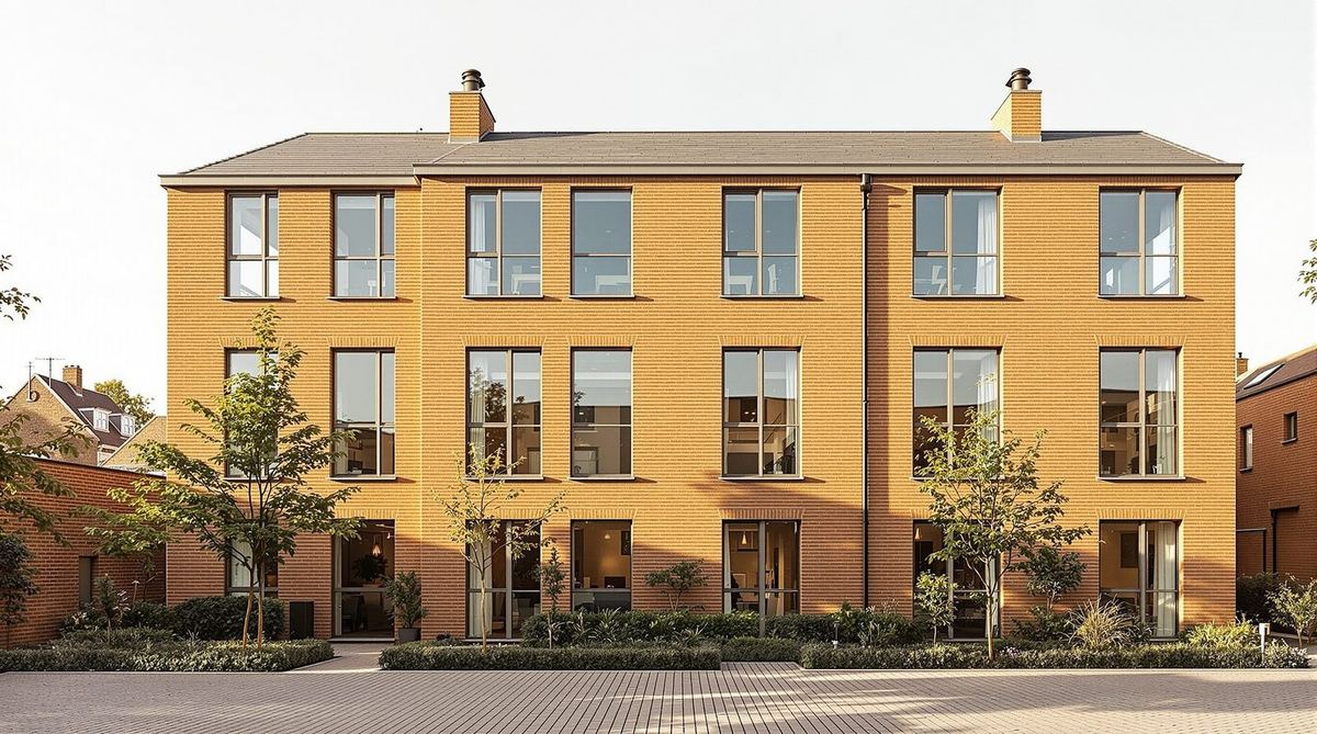 Contemporary low-rise residential development